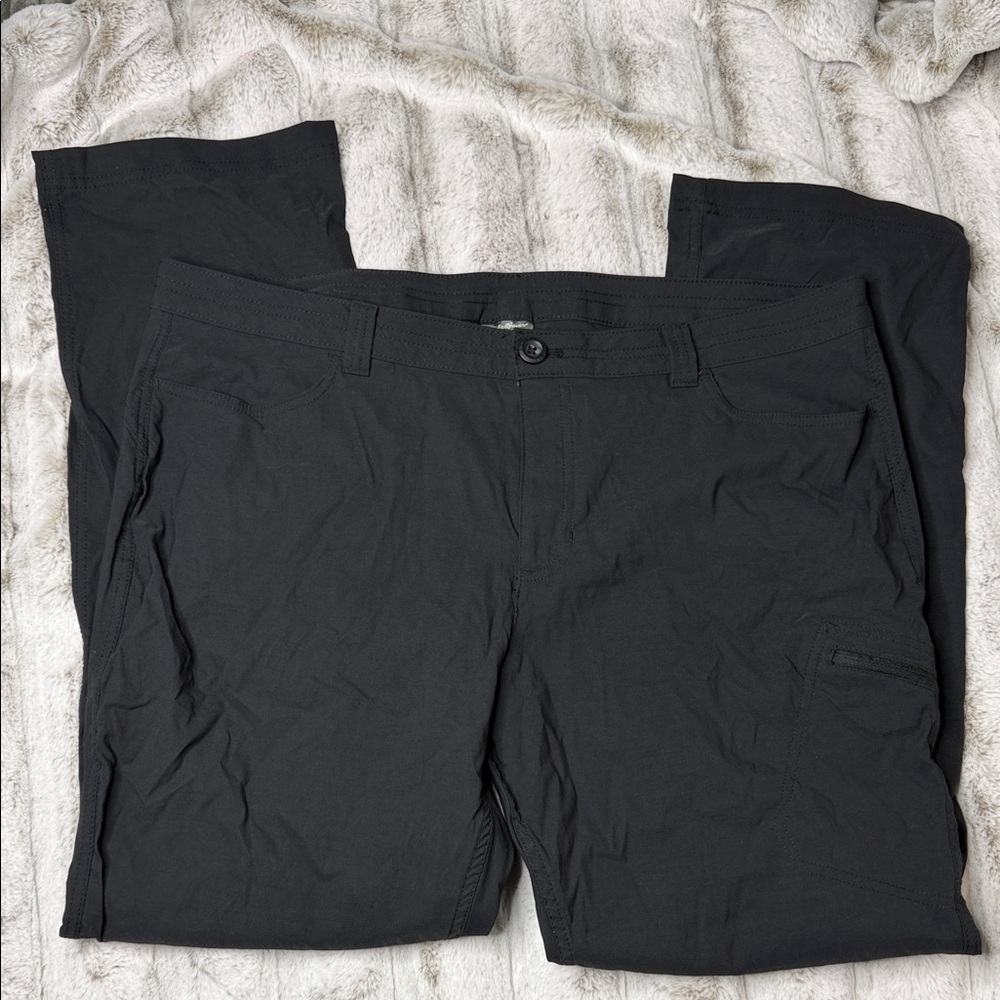 Eddie Bauer Black hiking Pants size 18